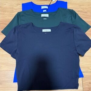 Aritzia Contour Tops Bundle Size M Black